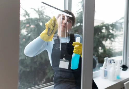 Nettoyage de vitres intérieures et extérieures à Aubazines